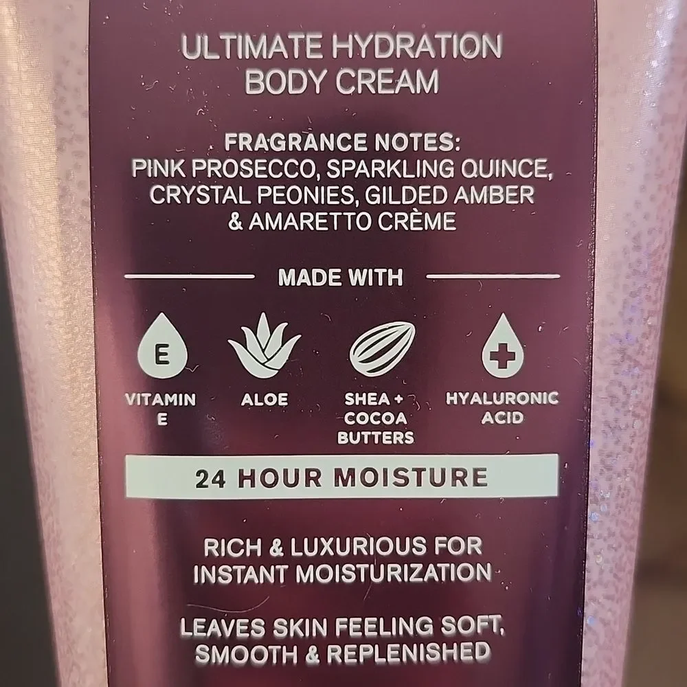 Bath & Body Works A Thousand Wishes Ultimate Hydration Body Cream, 8oz - Picture 4 of 6